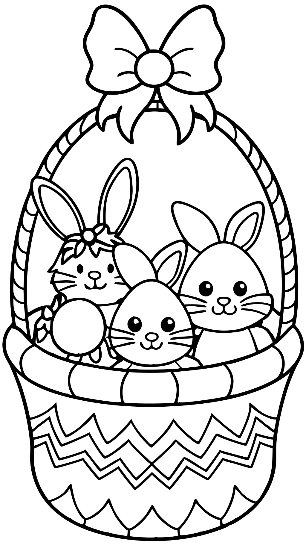 free coloring pages for easter printable